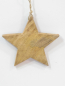 Preview: Holz-Stern z.Haengen 10cm eins. lackiert rot 618000-27